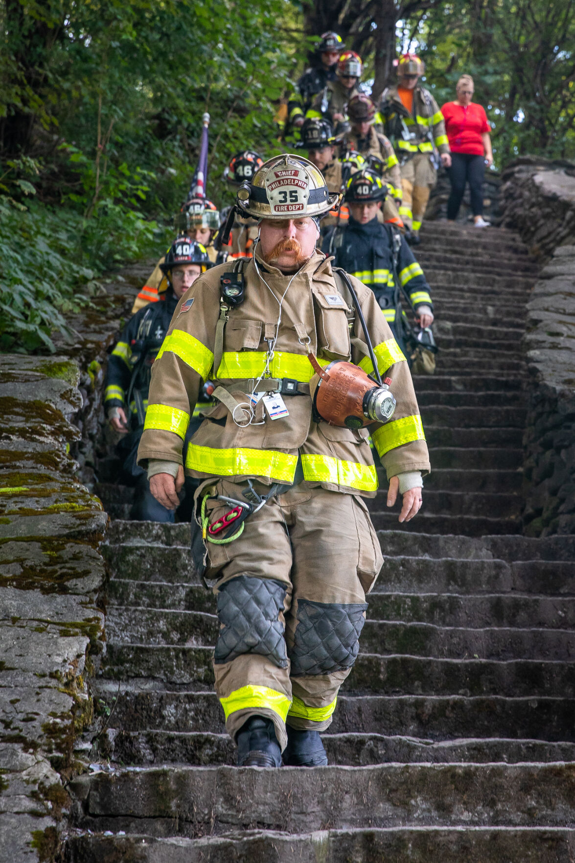 Legion, local firefighters honor fallen of 9/11